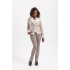 Helena Hart Blazer Velours Uni Sand